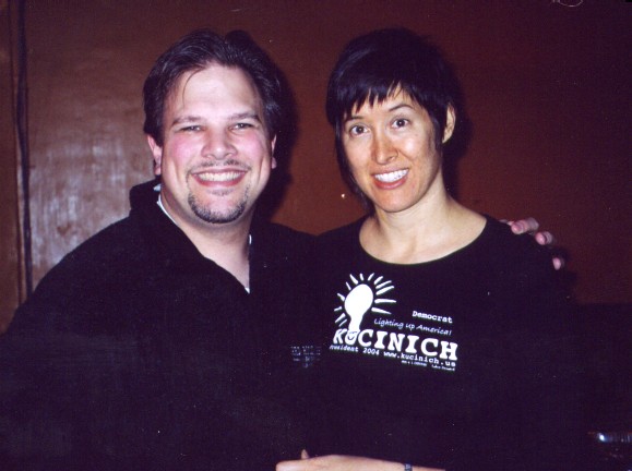 Todd And Michelle Shocked, Singer and rally supporter!