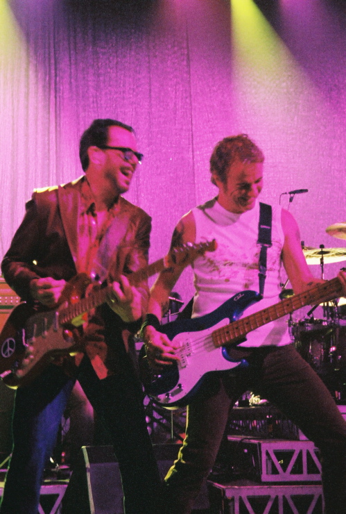 Laughing Band Brothers: Kirk Pengilly and Gary Gerry Beers.