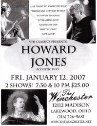 Howard Jones Acoustic Duo